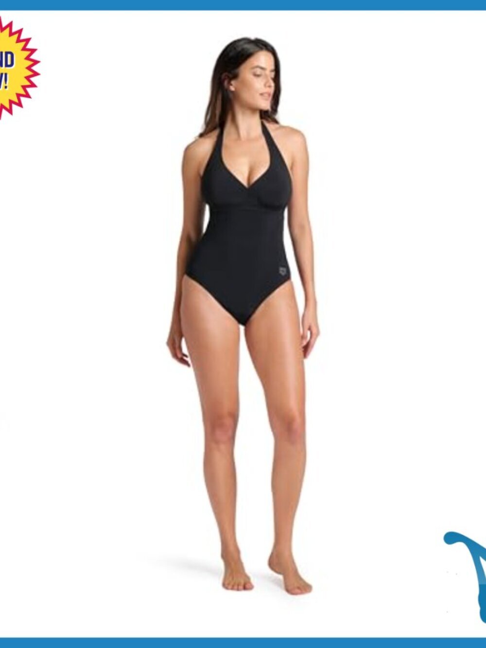 C-Cup Shaping Swimsuit with Power Mesh Waist Support - Picture 5 of 6